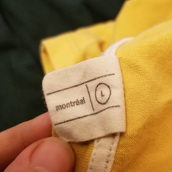 Atelier B Mens T shirt Yellow size S - Picture 3 of 3